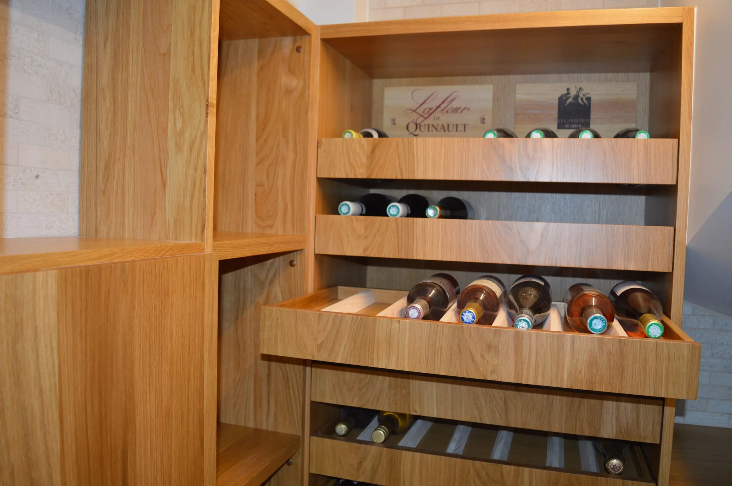 Cave à vin en bois