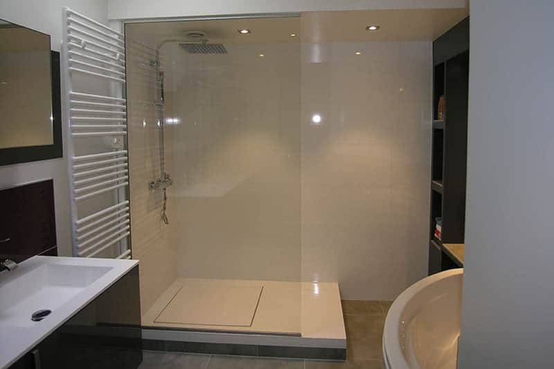 salles de bains après