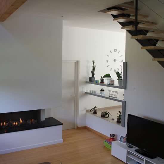 cheminée gaz, cheminée au gaz, cheminée au gaz design